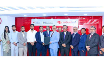 মিডল্যান্ড ব্যাংকের সঙ্গে কনকর্ড ডায়াগনস্টিকস ও ইডব্লিউ ভিলা মেডিকার সমঝোতা স্মারক স্বাক্ষর