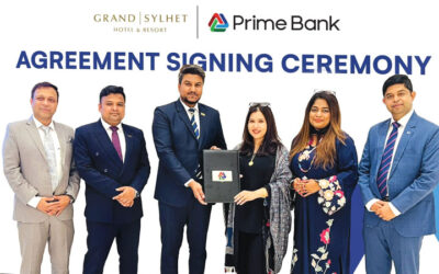 প্রাইম ব্যাংক ও গ্রান্ড সিলেট হোটেল অ্যান্ড রিসোর্ট’র মধ্যে চুক্তি