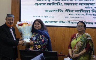 আইডিআরএর চেয়ারম্যান হিসেবে যোগ দিলেন মীর নাদিয়া নিভিন