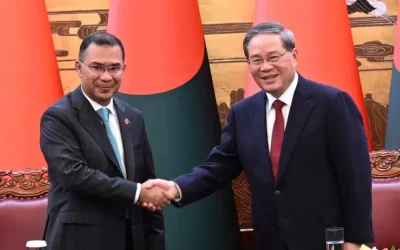 বেইজিংয়ে প্রধানমন্ত্রীকে লাল গালিচা সংবর্ধনা