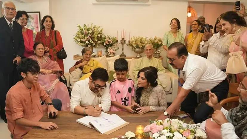 পরিবার ও সন্তানদের নিয়ে আমিরের তৃতীয় বিয়ে সম্পন্ন