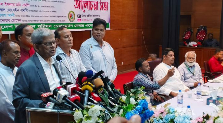 আগামী বছরের প্রথমেই ইউনিয়ন পরিষদ নির্বাচন: মির্জা ফখরুল