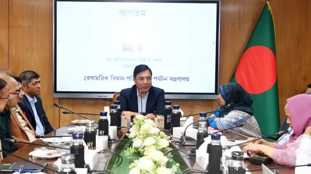 বিমান ও পর্যটন খাতে গতি আনতে চান নতুন মন্ত্রী রশিদুজ্জামান মিল্লাত