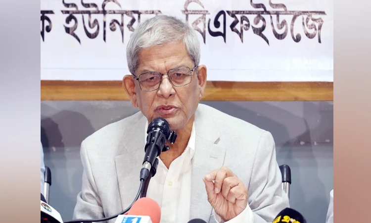 বিরোধী দলকে সঙ্গে নিয়ে সংসদে রাজনৈতিক সংকটের সমাধান আসবে : মির্জা ফখরুল