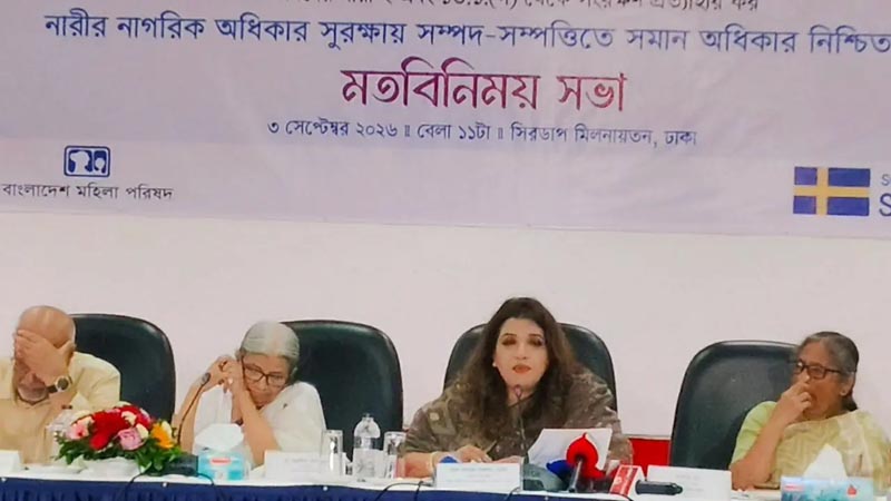 রাজনীতি-সংসদে নারীর অংশগ্রহণে বাংলাদেশ এখনো পিছিয়ে : শামা ওবায়েদ