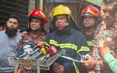 ‘চকবাজার মনসুর খান প্লাজায় আগুনে ছয়তলা বেশি ক্ষতিগ্রস্ত হয়েছে’