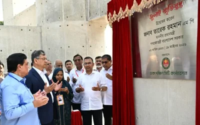 জুলাই স্মৃতিস্তম্ভ ও আধুনিকায়িত ওসমানী উদ্যান উদ্বোধন প্রধানমন্ত্রীর